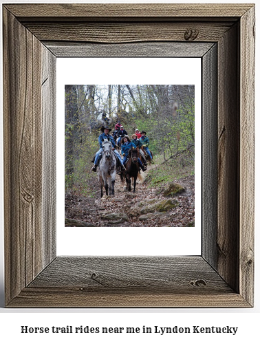 horse trail rides near me in Lyndon, Kentucky